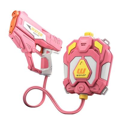 China Children's Outdoor Automatic Electric Remote Spray Backpack Water Gun Water Gun Suction Water Gun Toy toy continuums for sale