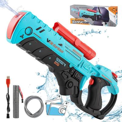 China Electronic Water Sucking Toy Auto Water Sucking Electric Gun Super Soaker Waterproof Powerful Game Toy For Outdoor for sale