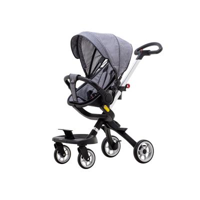 China Easy Folding Baby Stroller Portable Multifunctional Folding Mobile Pram, Traveling Style, Durable Lightweight Aluminum Alloy Material for sale