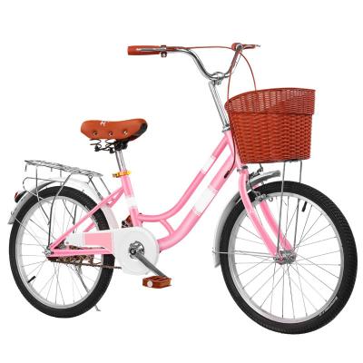 China Steel bicycle women get young and ordinary travel ladies bike male and female students retro urban vintage bicycle for sale