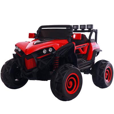 China Factory Safe Wholesale Kids Electric Four Wheel Offroad MP3 Music Player/Story/Ride Durable/Vehicle Two Seat On Car 12v Battery Remote Control Kids Toy Car for sale