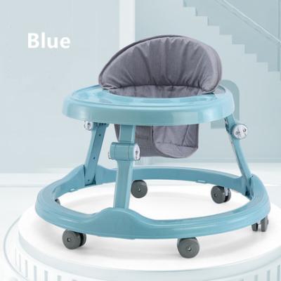 China Baby Walker China Kids Learn To Easy Folding Portable Cartoon Walking Toy Chair Musical Baby Walker With Stopper For Children for sale