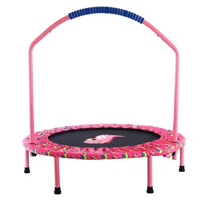 China Without Protective Net Folding Jumping Fitness Trampoline Trampoline Home Indoor Gym Fitness Trampoline Small for sale