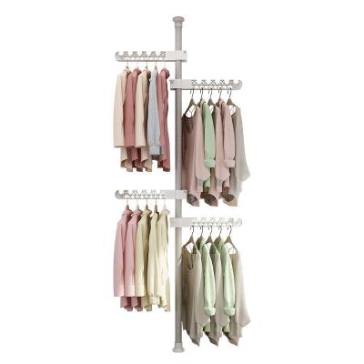 China Simple Hot Selling Detachable Foldable Stainless Steel Clothes Drying Rack Clothes Racks and Vertical Racks Without Shoe Punch for Home for sale