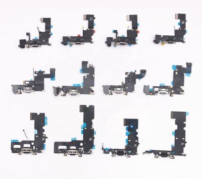 China For iPhone Repair Replacement Dock Flex Cable Charging Left Connector For iphone 7 8 6S plus X XR XS max 11 12 pro USB Microphone Repair Parts for sale