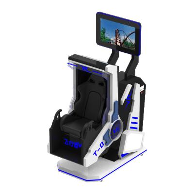 China Popular theme park vr game machine 360 ​​vr flight roller coster simulator for amusement park for game center for sale