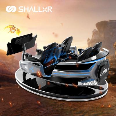 China Game Center ShallxR 4 Seats Theater Innovated Games Machine 9D Vr Cinema Virtual Reality Game Vr for sale