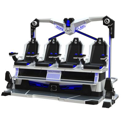 China Shopping Mall ShallxR VR 4 Players New Arrival Popular 9D Cinema Game Machines Most Realistic Popular for sale