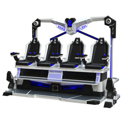 China Shopping Mall ShallxR 9D 4seats Cinema Game Project Factory Price Simulator Game Machine for sale