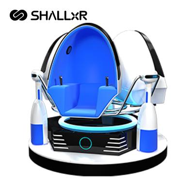 China Theme Park ShallxR Mall Business 3 Seats Vr Machine 9D Vibrator Simulator Simulator Vr Virtual Reality Chair for sale