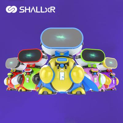 China Game Center ShallxR Kids Vr Arcade Machine Children 9D Vr Educational Game Machine Coin Operated Virtual Vr Fun for sale