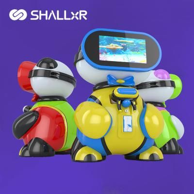 China Game Center ShallxR Virtual Reality Arcade Machine Game Center Kids Vr Learning Simulator Game Coin Operated Machine for sale