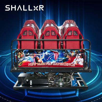 China Theme Park ShallxR Virtual Reality Cinema Arcade Business Vr Cinema Family 5D 7D 9D Cinema Vr 6 Rides for sale