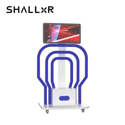 China VR Entertainment ShallxR Standing Remote Control Vr Simulator Virtual Reality 9D Vr Arcade Gaming System Theme Park for sale