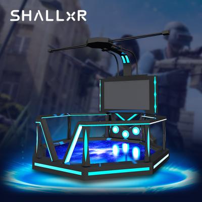 China VR Entertainment ShallxR Flying Flight Simulator Virtual Reality Games Platform Big Jumping Vr Simulator for sale