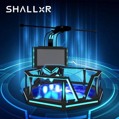 China VR Entertainment ShallxR Hot Sales Vr Products Earn Money 9D Game Vr Roller Simulator Rack Ride Flight Racing Simulator for sale