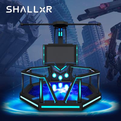 China VR Entertainment ShallxR Earn Money High Quality Vr Game Movie Machine Dancing 9D Vr Games Simulator Machine for sale