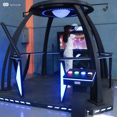 China Theme Park ShallxR 9D Vr POS Station Cinema Space Walking Simulation Rides Realistic Game Machines for sale