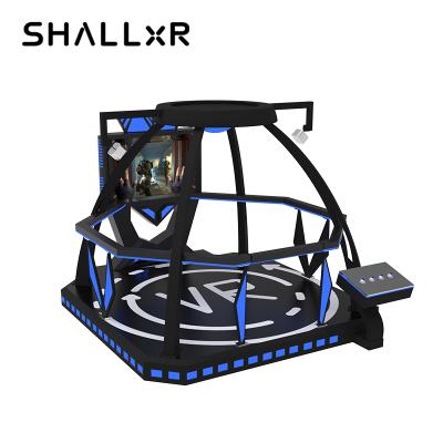 China Large 9d Vr Interactive Game Machine Simulator Virtual Reality Ride 9d Amusement Standing ShallxR Vart Game Fitness Fitness Simulator for sale