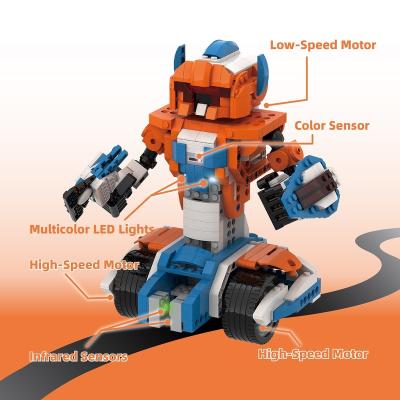 China Coding Education Apitor DIY Robot 12 in1 STEM Toy Educational Scratch Coding Toy 3.0 Coding Toy For Kids for sale