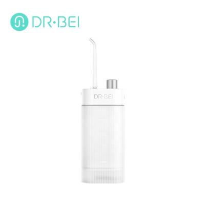 China Hotel Dr. Bei Portable Oral Irrigator Dental Electric Water Flosser Waterproof USB Rechargeable Tooth Teeth Mouth Cleaner for sale