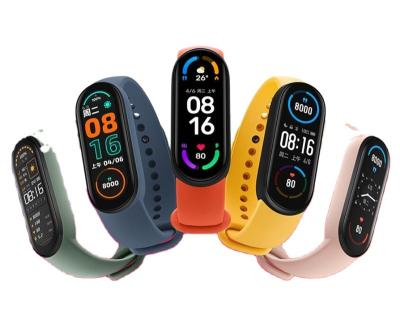 China Original Global Waterproof Xiaomi MI band6 GPS Navigation Version 5ATM Blood Pressure 5ATM Fitness Bracelet Tracker MI Band 6 for sale