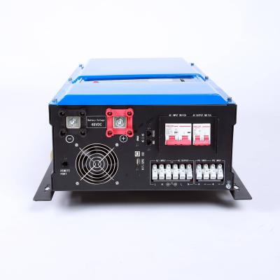 China 8KW 48VDC Solar Panel Inverter For On Off Grid Hybrid Power System for sale