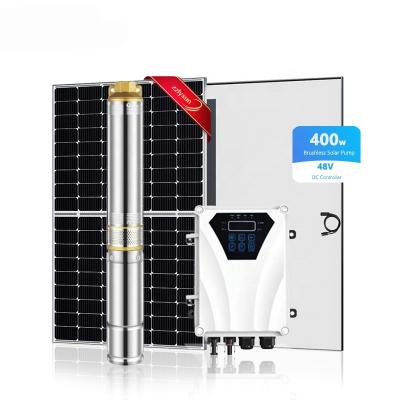 China 3 Hp solar pump price list 1hp 2hp 3hp 4hp 5hp 500W 48V solar water pump for agriculture for sale