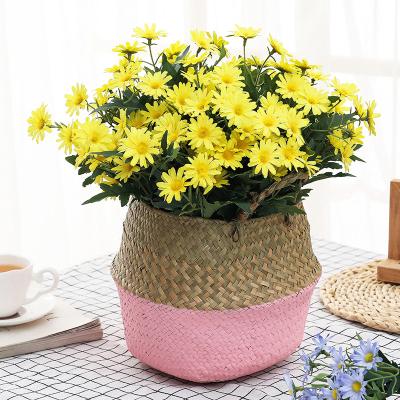 China Luxury High Quality Morden 9 Heads CYKI Party Wedding Christmas Holiday Home Decor Artificial Daisy Flowers for sale