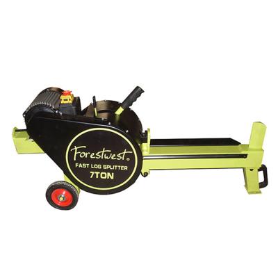 China Electric Fast Trusses 7T 1500W Kinetic Mechanical Log Splitter for sale