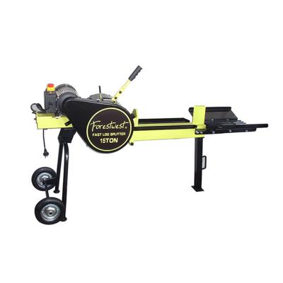 China Farms Fast Electric Farms Firewood Splitter 2200W 15T Kinetic Log Splitter for sale