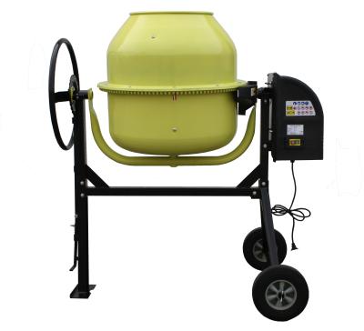 China Home Use Electric 800W Construction 180L Concrete Mixer Portable Cement Mixer Home Use for sale