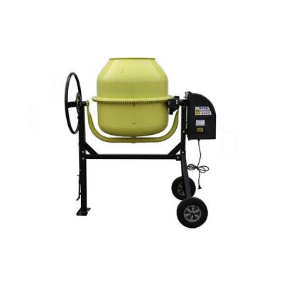 China Home Use Home Use 180L Electric Concrete Mixer For Construction Portable Cement Mixer With Wheels 800W Motor Side Tip BM613 for sale