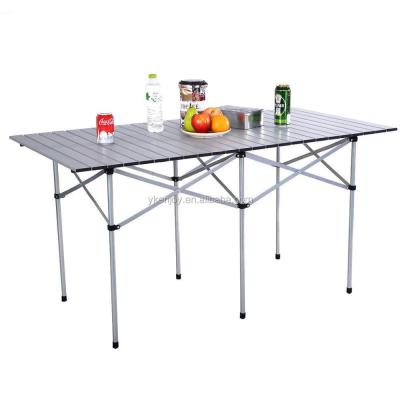 China 2022 hot sale modern outdoor easy carry office picnic folding table aluminum foldable table for sale