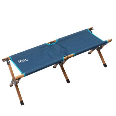 China Outdoor Folding Bed Aluminum Alloy Folding Beach Leisure Chair Metal Easy-carry Portable Camping Chair for sale