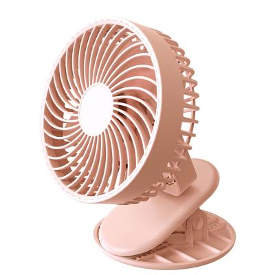 China Hot Selling Clip Fan New Portable USB Rechargeable Clip Fan Handsfree Fan for sale