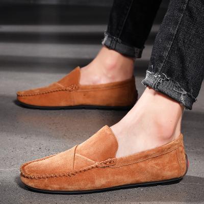 China Unique breathable anti slip rubber loafers, fancy design loafers for men, new arrival fashion men's casual shoes for sale