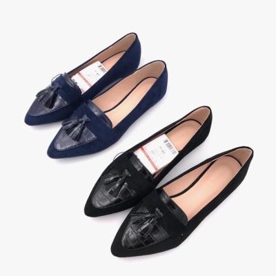 China Flat Elegant Women Led Flat Ballet Shoes for sale