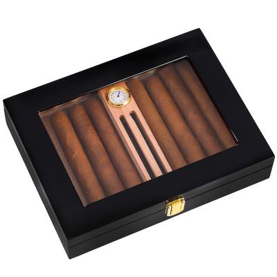 China Cigar box luxury high quality cedar wood manufacturer customwholesale wood cigar humidor for sale