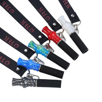 China With Hanging Arab Plastic Silicone Cigarette Holder Accessories Hookah Color Acrylic Main Suction Mouth for sale