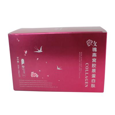 China 2 Times/Day Bird's Nest Collagen Peptides Drink For Skin Whitening Beauty Collagen Supplements for sale