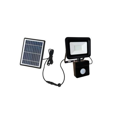 China Aluminum Solar Powered Motion Sensor Flood Lights 1200LM Modern Outdoor Security Lights for sale