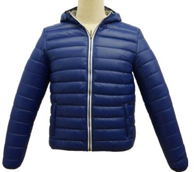 China 2021 Reversible Padded Jacket Men Winter Coat Warm Stripper Jacket for sale