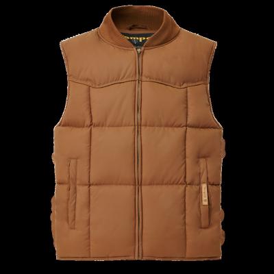 China 2021 New Style Winter Reversible Men Padding Stripper Vest for sale