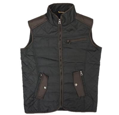 China New Arrival Winter Reversible Mens Padding Casual Quilted Vest for sale