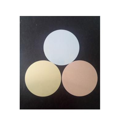 China Signs/awards/plate metal stamping…etc. HandySub Masks Aluminum Round, Disc, Circle for sale