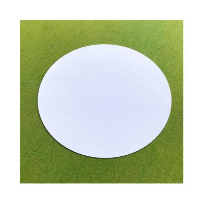 China Signs Annotate Blank Sublimation Round Circle Metal Blanks For Garland Signs 8