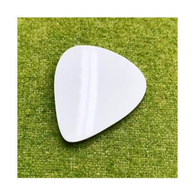 China Popular Selling Custom Sublimation GUITAR Guitar Picks Blanks Double Side For DIY Print 28x32mm for sale