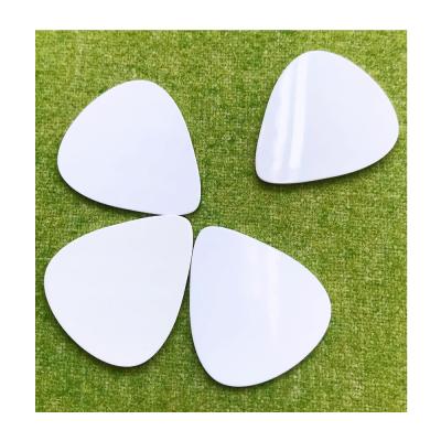 China GUITAR Custom Your Own Logo Sublimation Guitar Picks Blanks DIY 28x32mm Full Color Printing for sale