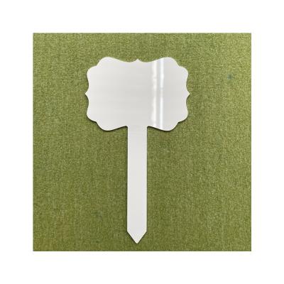 China 2021 Art Decor New Arrival Sublimation Aluminum Metal Garden Stake Blanks Custom Sizes / Shape for sale